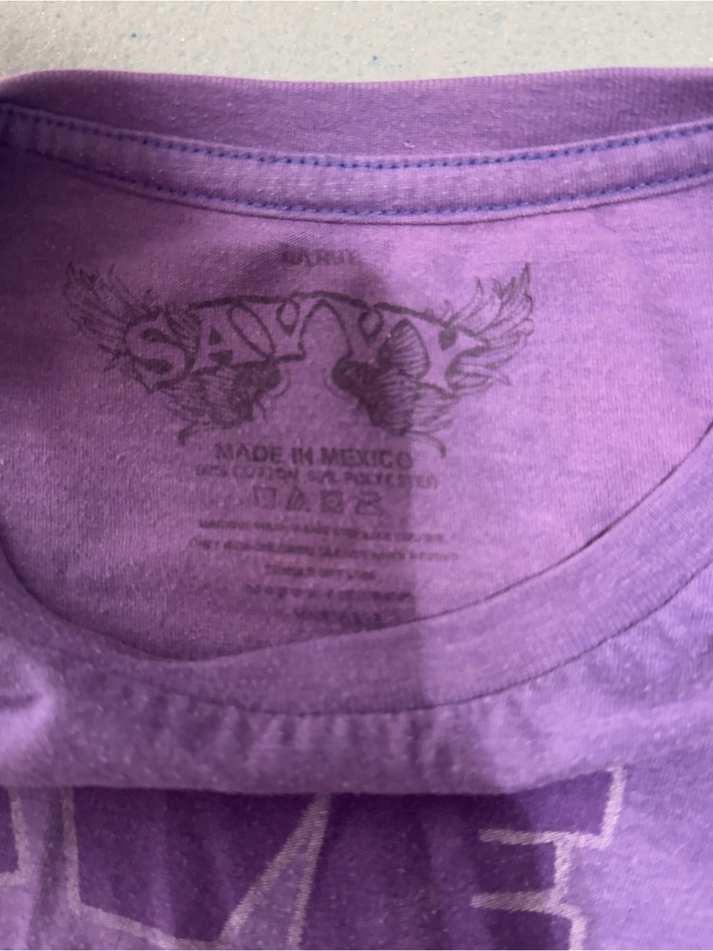 Y2K Have a Crush On Me! Purple Graphic Tee - Picture 5 of 9